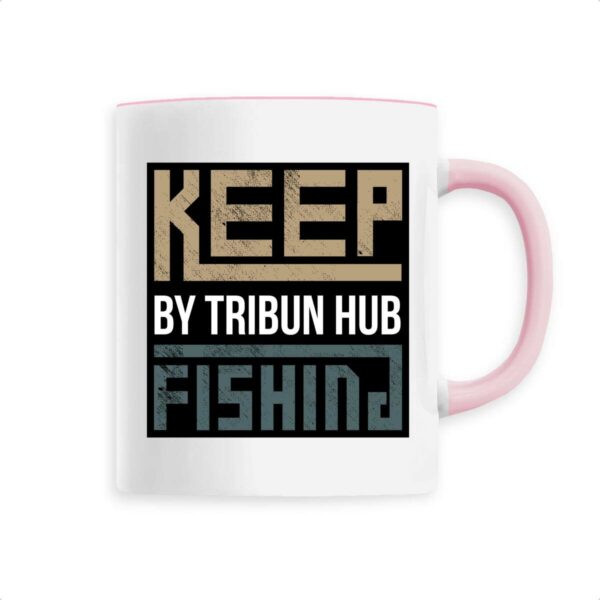 Mug céramique - Keep Fishing