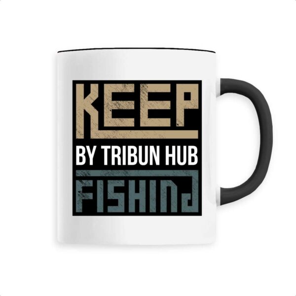 Mug céramique - Keep Fishing