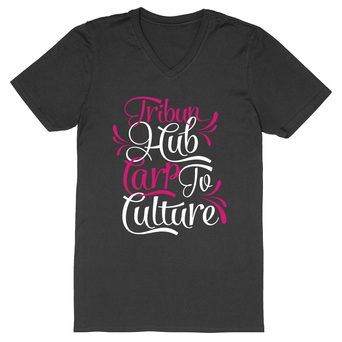 T-shirt Homme Col V - "Carp Culture"
