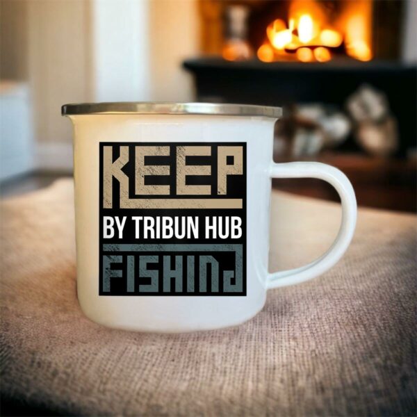 Mug metal - Keep Fishing