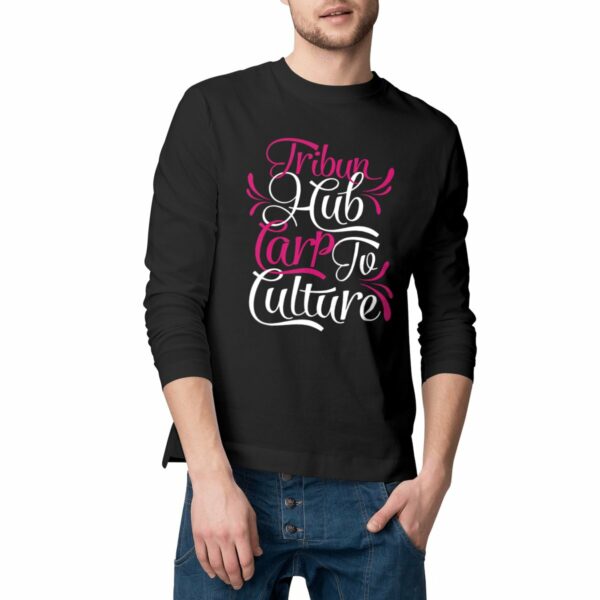 T-shirt Homme manches longues - "Carp Culture"